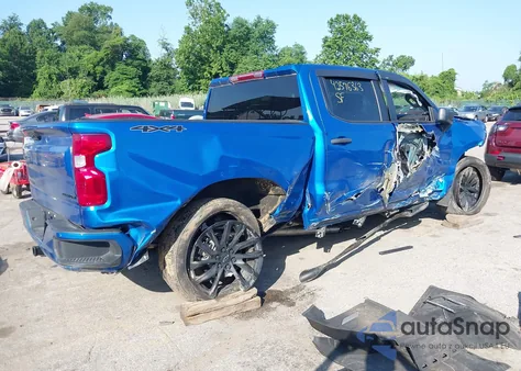 2023 Chevrolet Silverado 1500 4Wd Short Bed Custom from USA, damaged, VIN 1GCPDBEK5PZ279072